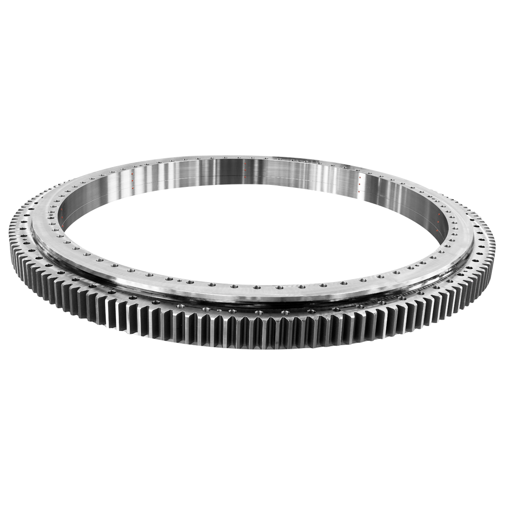 Three row cylindrica roller slewing bearing with externalgear 三排圓柱外齒